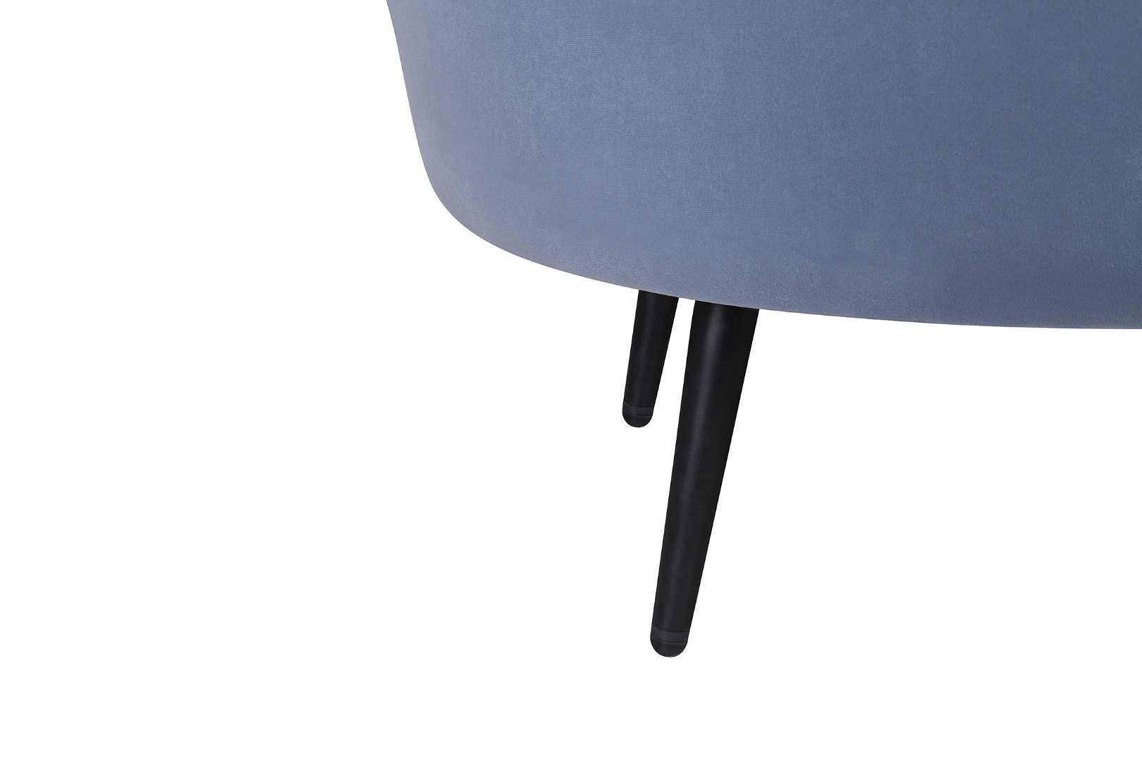 фото Диван ракушка Pearl Double Blue на черных ножках в интерьере в Москве фото Диван ракушка Pearl Double Blue на черных ножках в интерьере