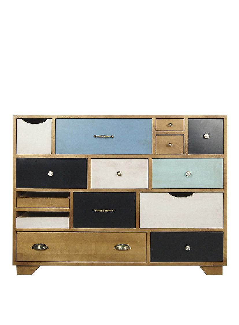 фото Комод «Aquarelle Birch» 14 ящиков арт RE-13ETG/4 в интерьере