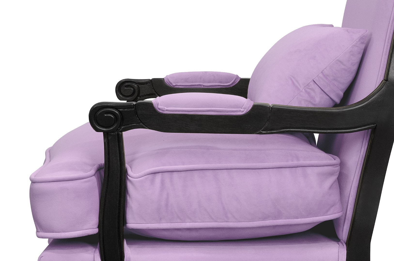 фото Мягкое кресло ретро Nitro Purple