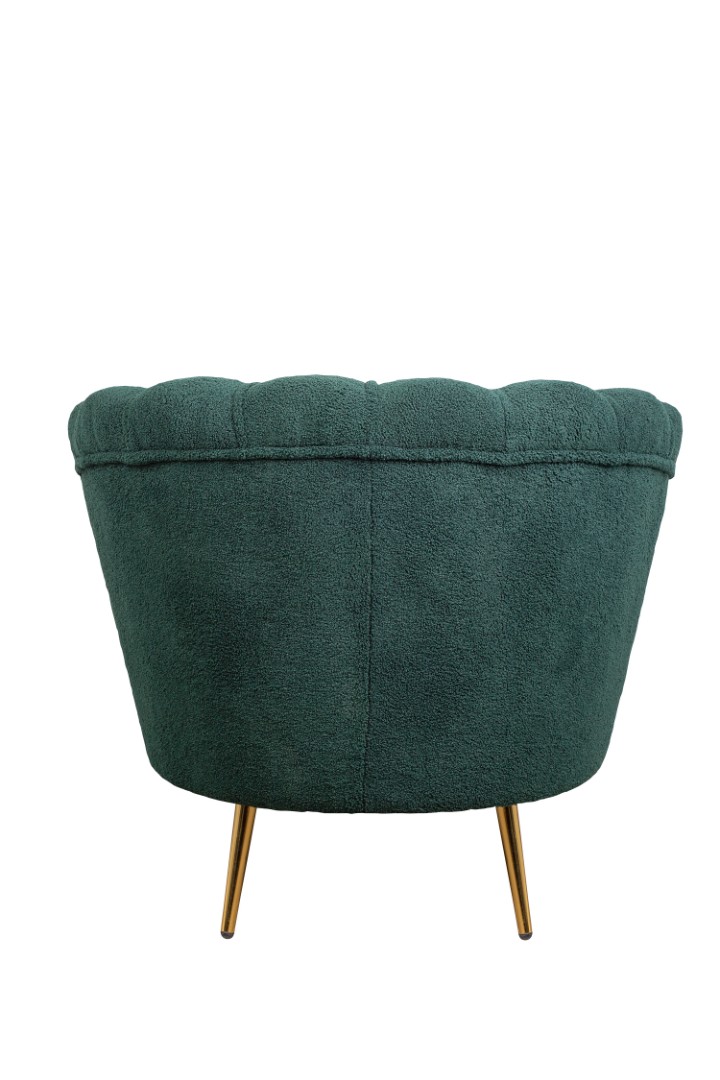 Низкое кресло Pearl Green Boucle в интернет-магазине