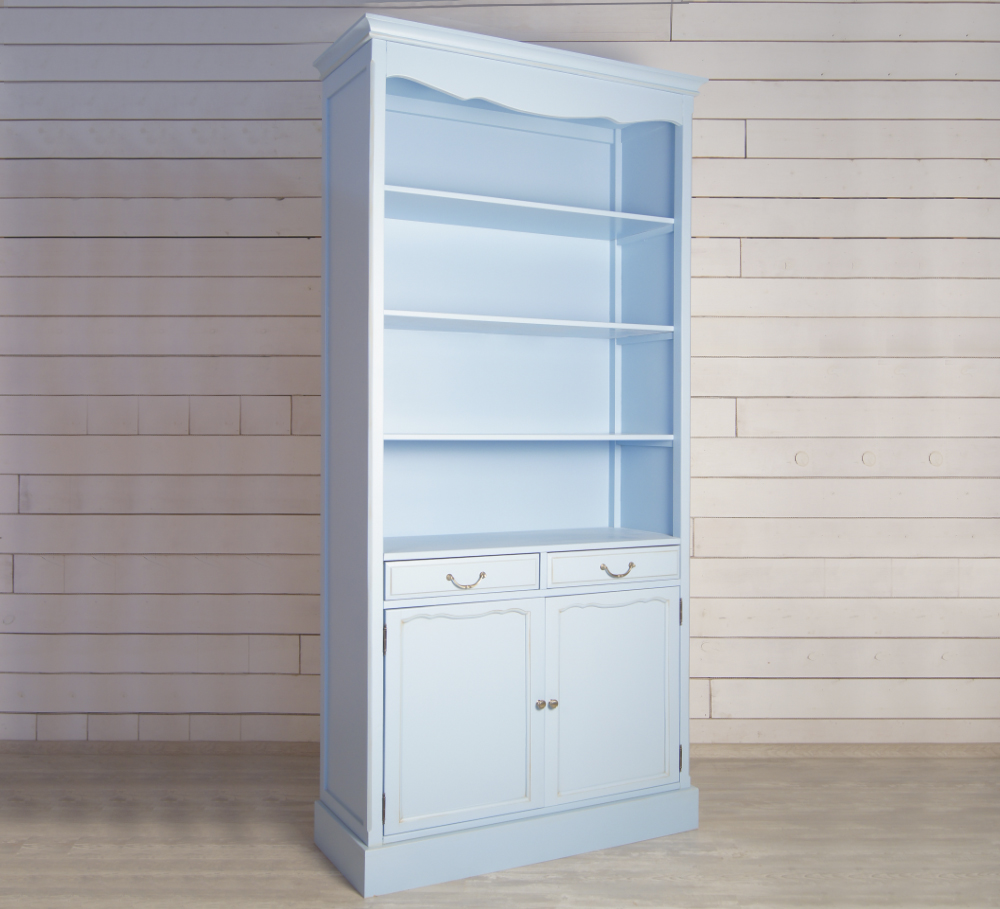 купить Книжный шкаф "Leontina Blue" арт ST9330B