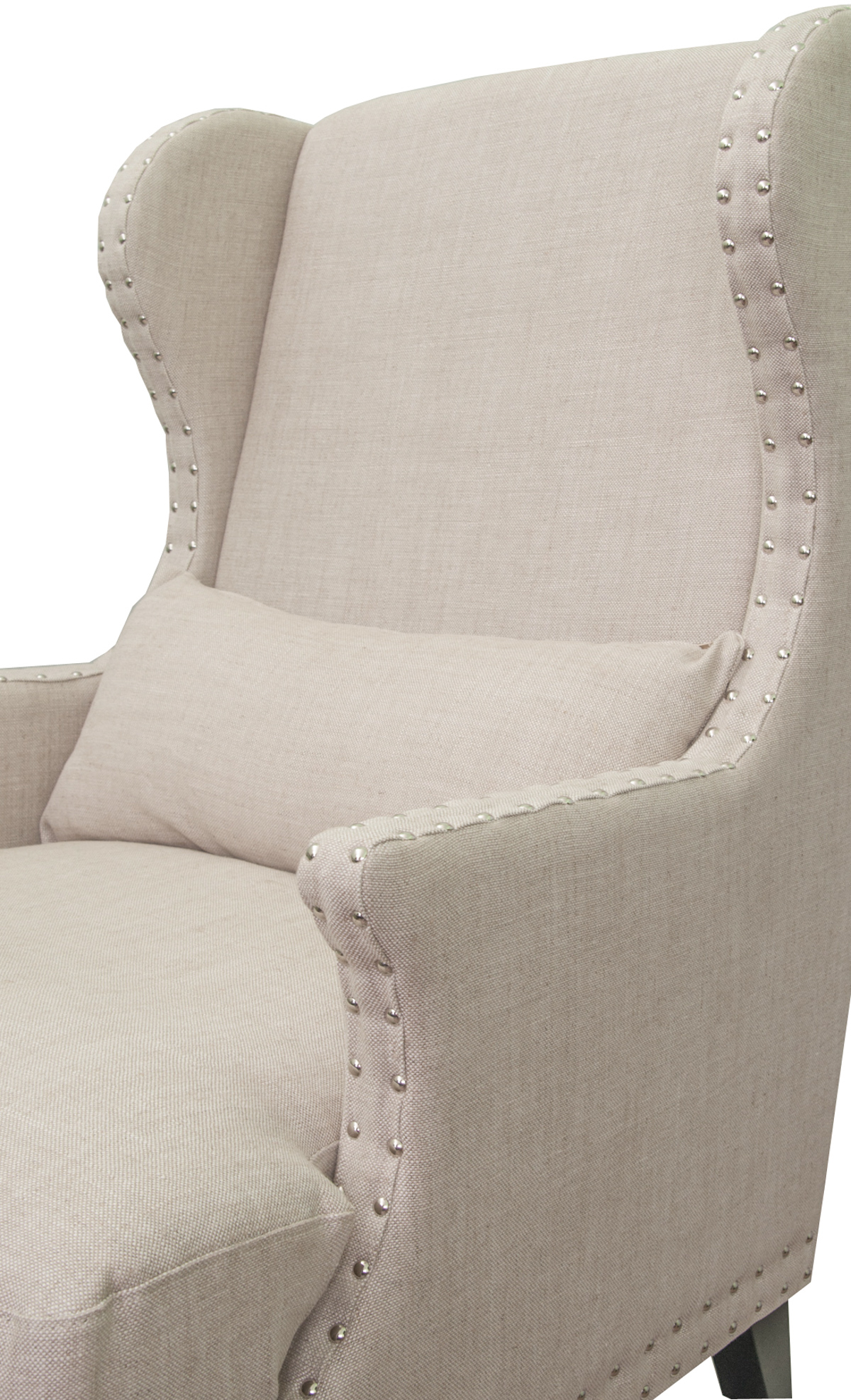 фото Мягкое полукресло с подлокотниками Agon Beige