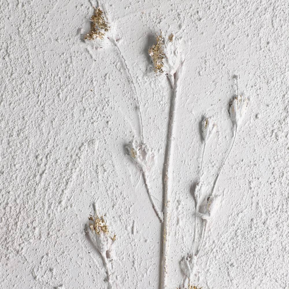 423037 Картина ALAMINOS, L330, B30, H930, пластик, холст, белый, золотой в интернет-магазине в Москве 423037 Картина ALAMINOS, L330, B30, H930, пластик, холст, белый, золотой в интернет-магазине