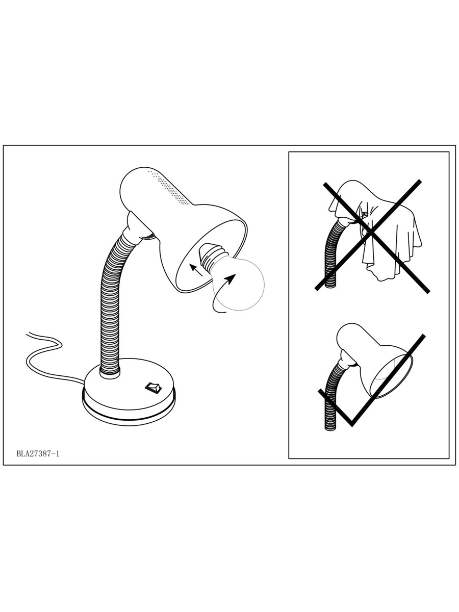заказать 9232 Настольная лампа BASIC