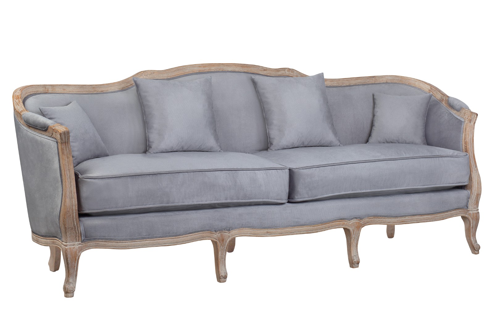 купить Прямой диван для гостиниц Darcy 3 серый в Москве купить Прямой диван для гостиниц Darcy 3 серый