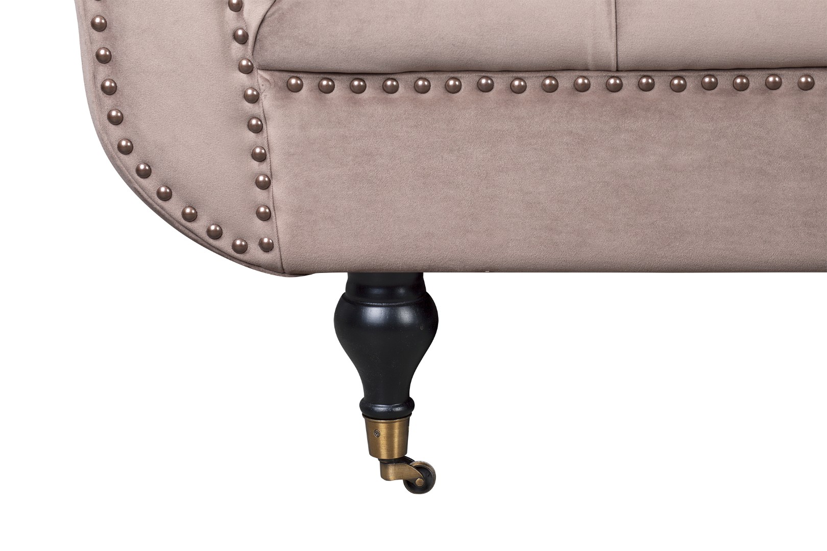 Односпальная диван кушетка Bego Mocco цвет коричневый в интерьере