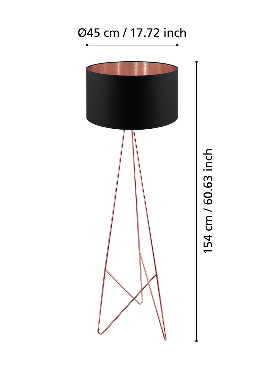 заказать 39229 Торшер CAMPORALE