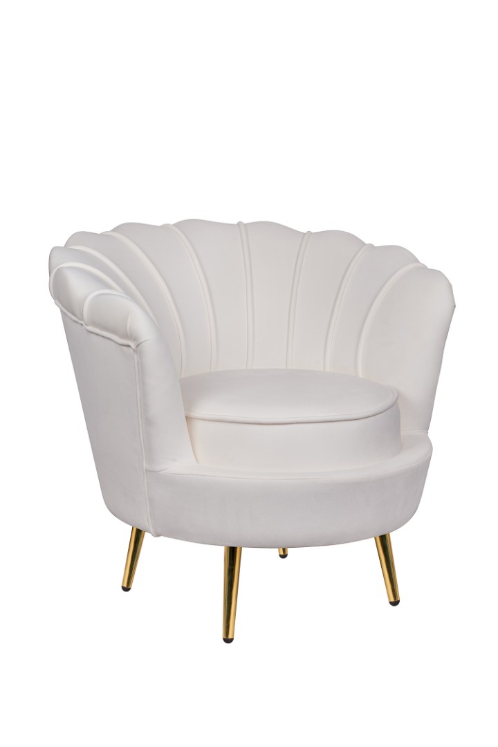фото Кресло ракушка Pearl Beige