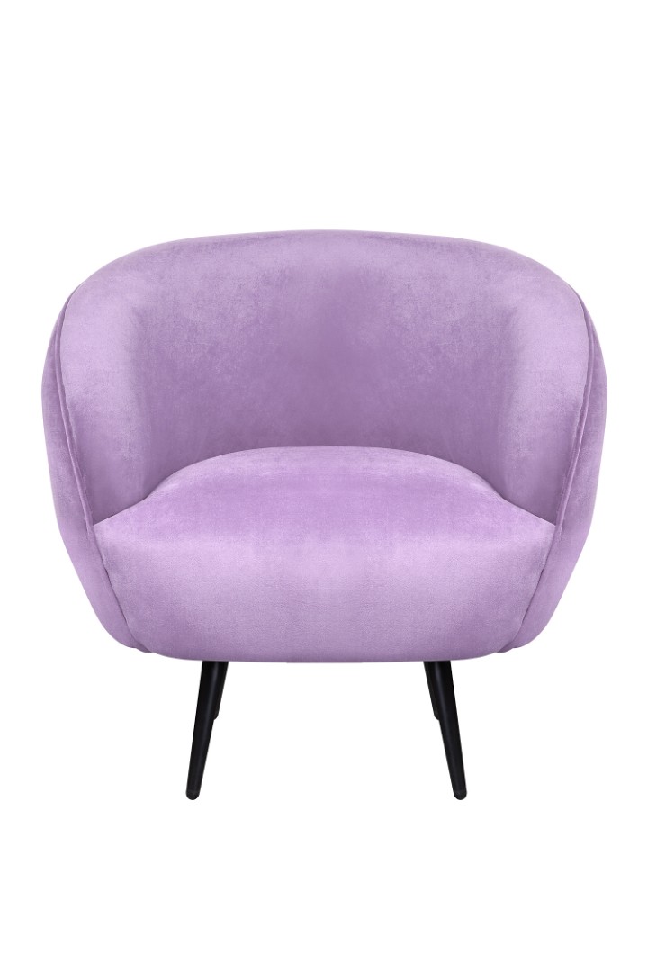 купить Мягкое кресло Benee Purple на черных ножках в Москве купить Мягкое кресло Benee Purple на черных ножках
