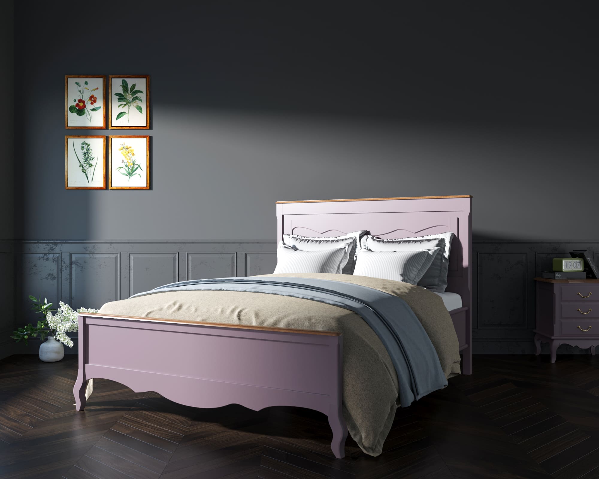 заказать Кровать "Leontina Lavanda" 160x200 арт ST9341/16L