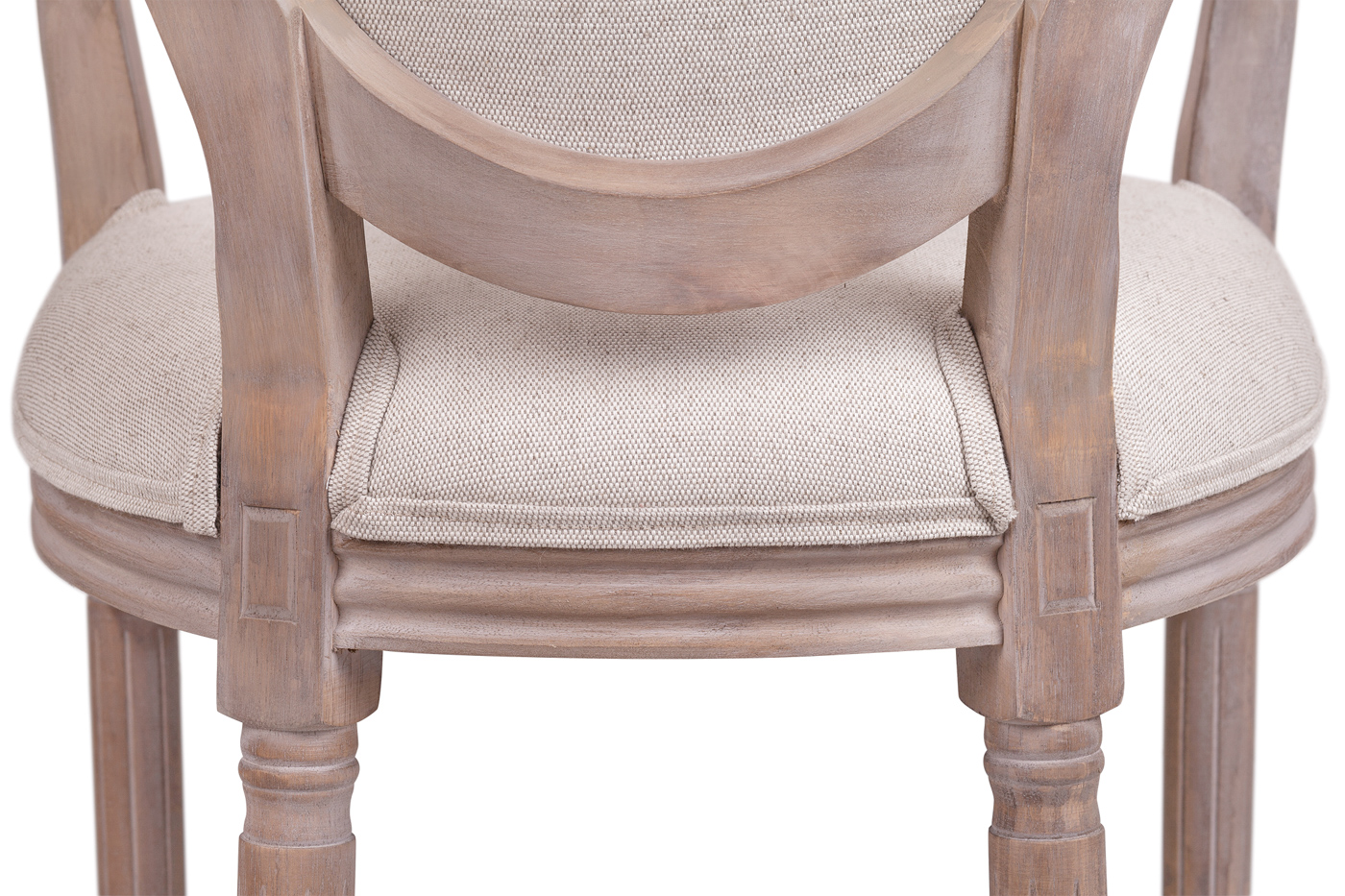 Мягкий стул с подлокотниками Volker Arm Beige V2 в интерьере в Москве Мягкий стул с подлокотниками Volker Arm Beige V2 в интерьере