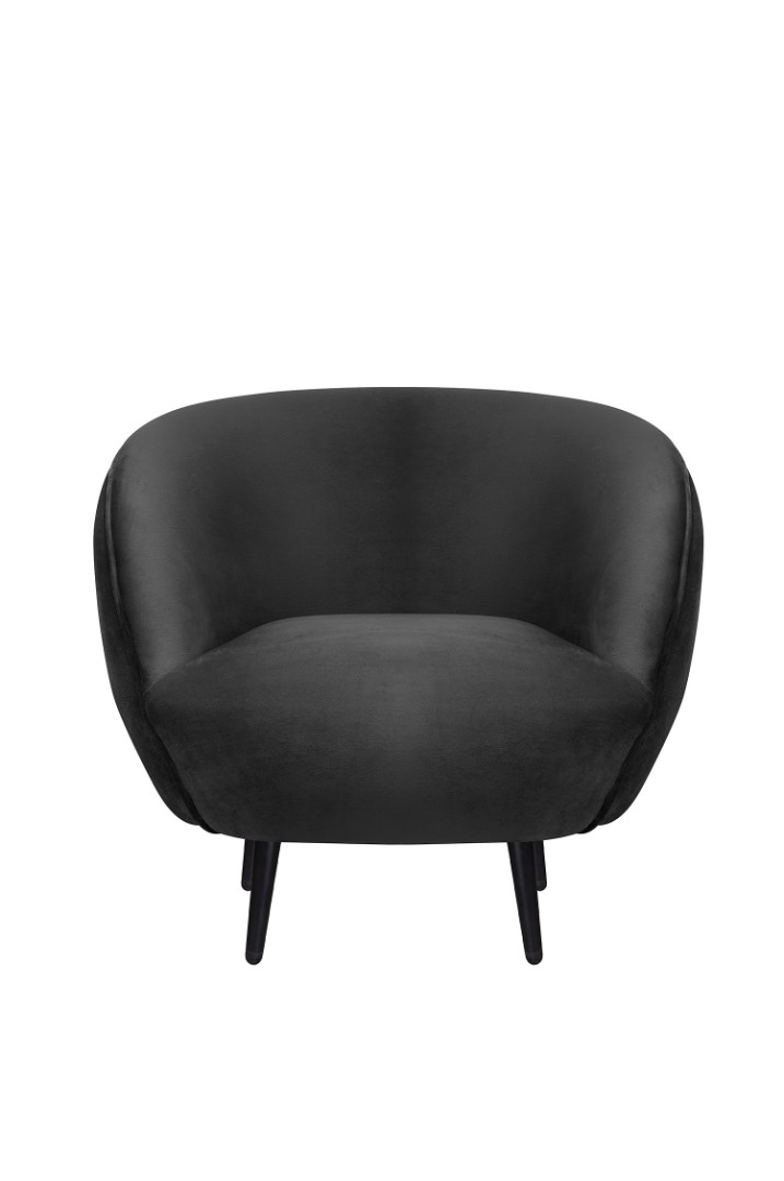 купить Мягкое кресло для гостиниц Small Benee Black V2