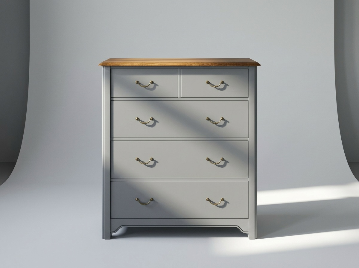 заказать Комод "Оливия (Olivia)" на пять ящиков арт GA2005/7040