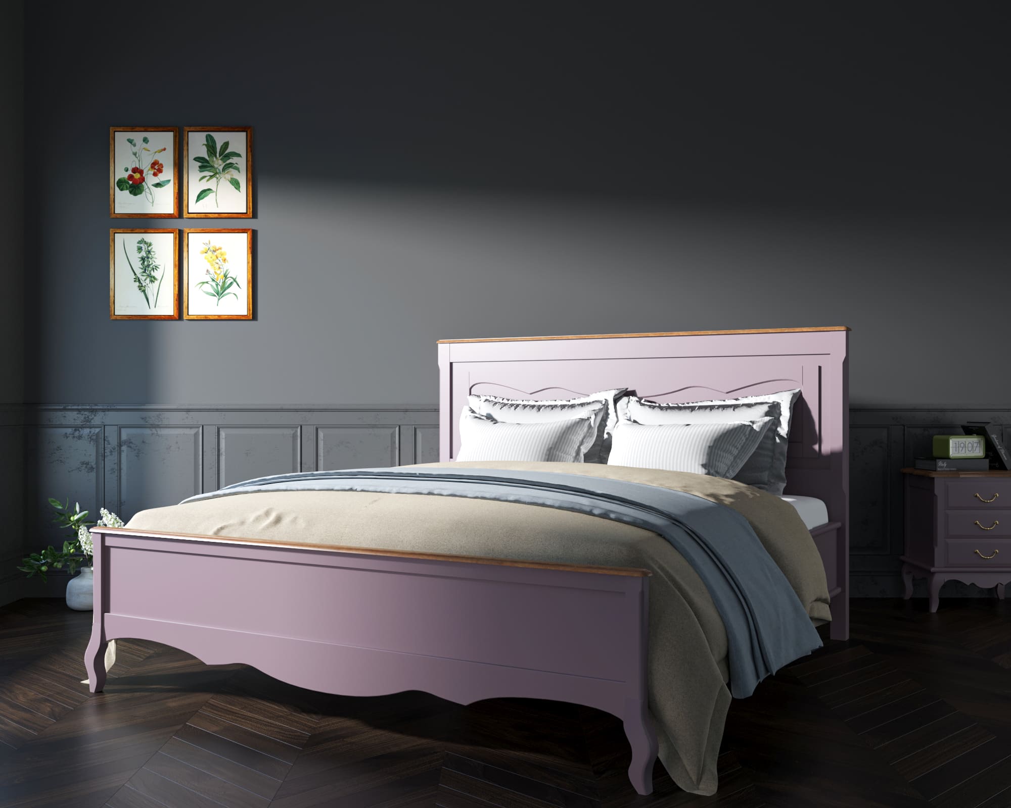 заказать Кровать "Leontina Lavanda" 180x200 арт ST9341/18L