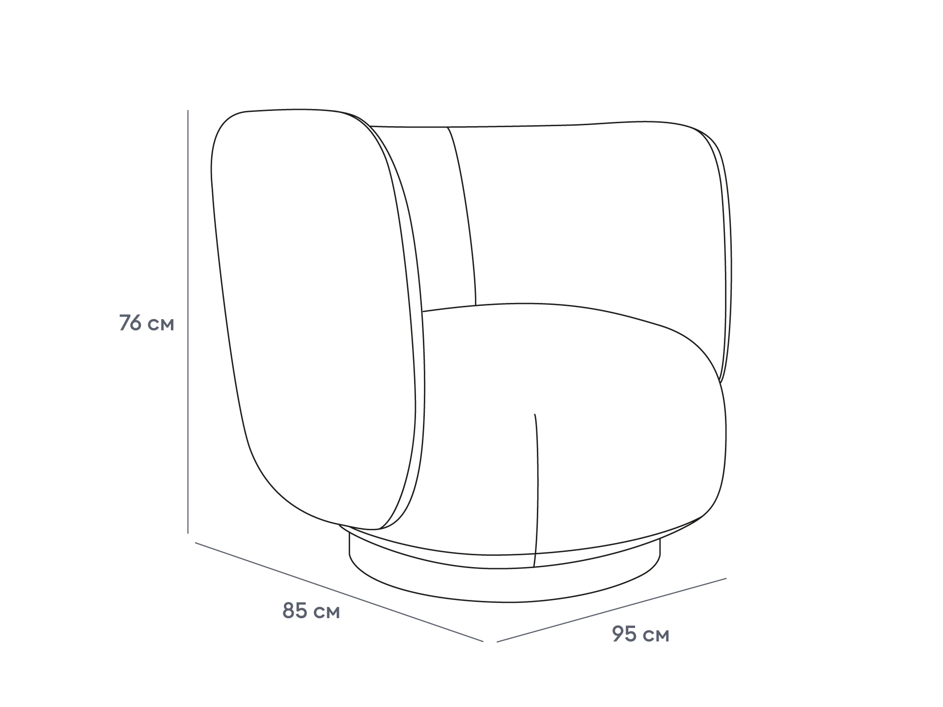 фото Кресло Lucca