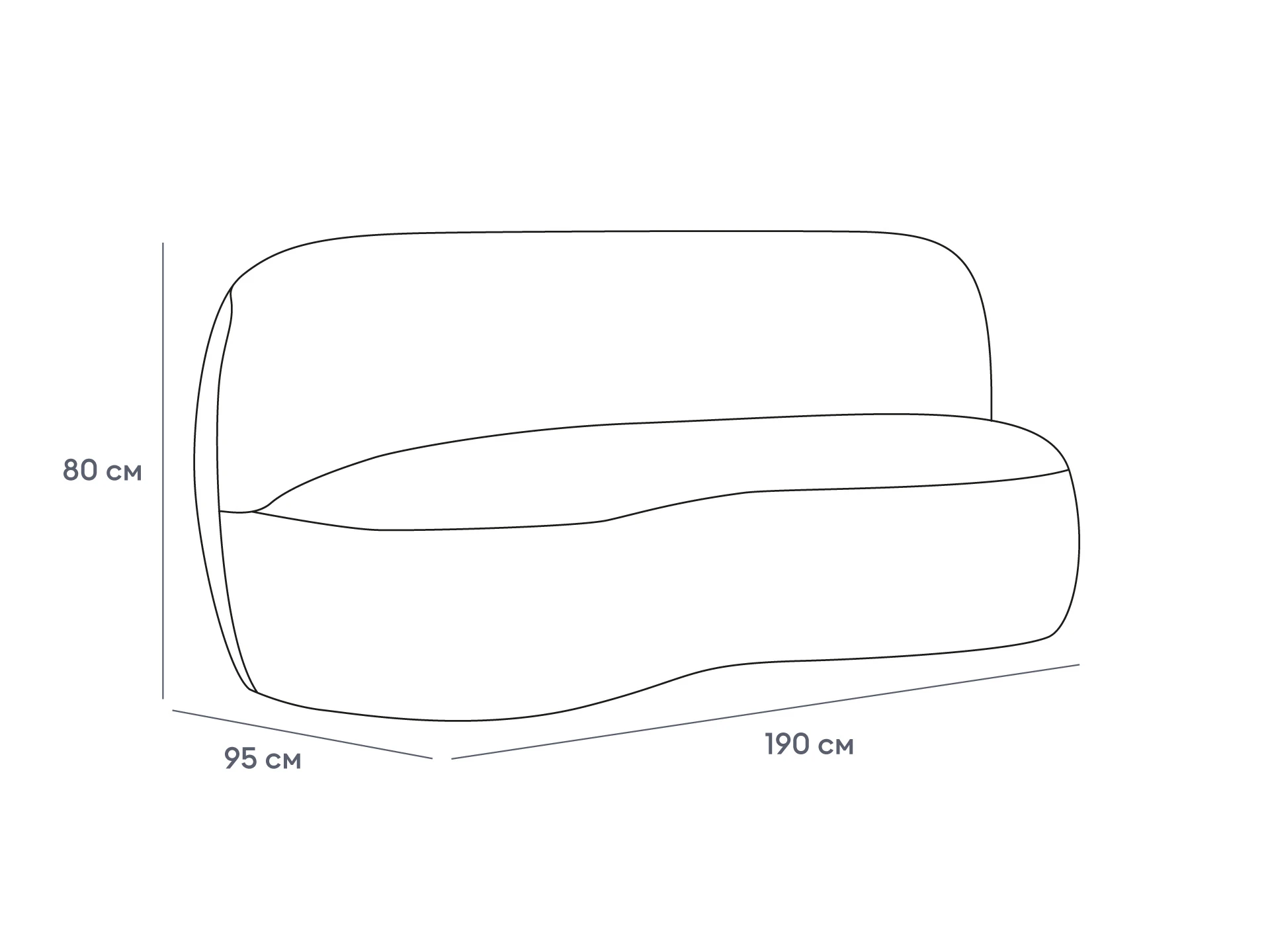 Диван Patti 1900 в интерьере