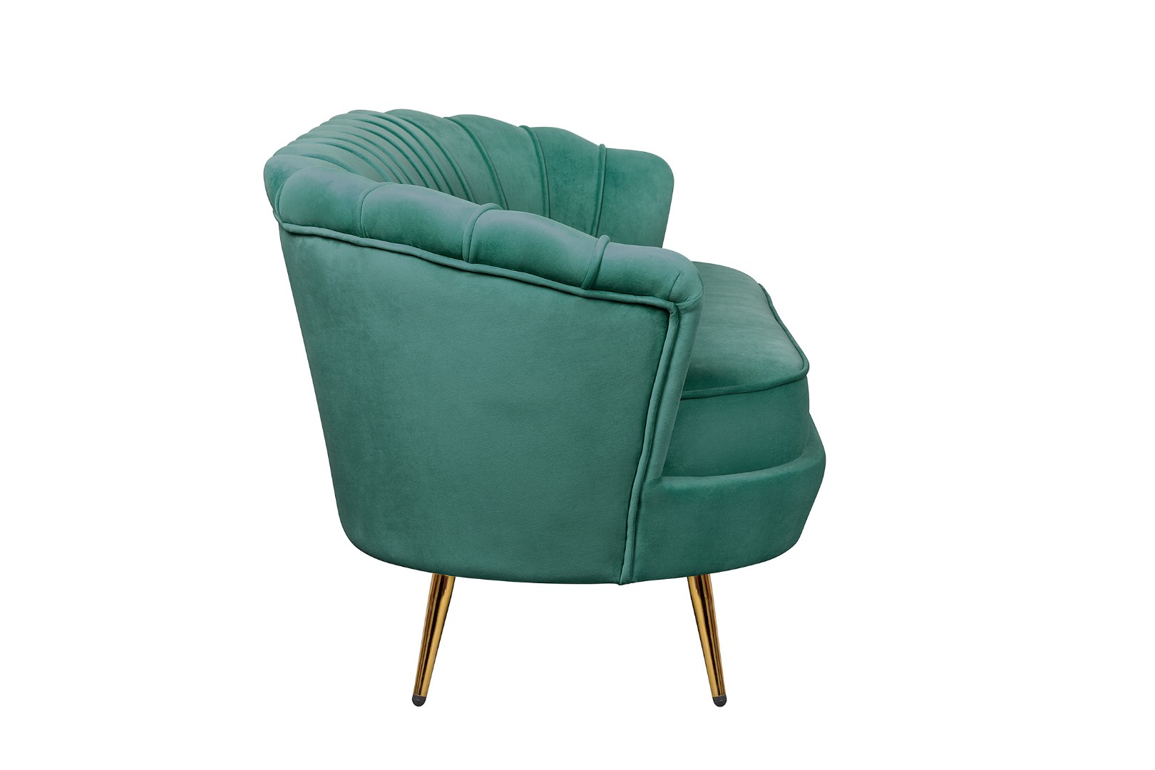 заказать Диван ракушка для гостиниц Pearl Triple Green V2