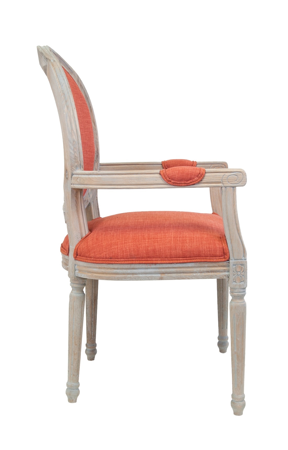 купить Мягкий стул с подлокотниками Diella Orange