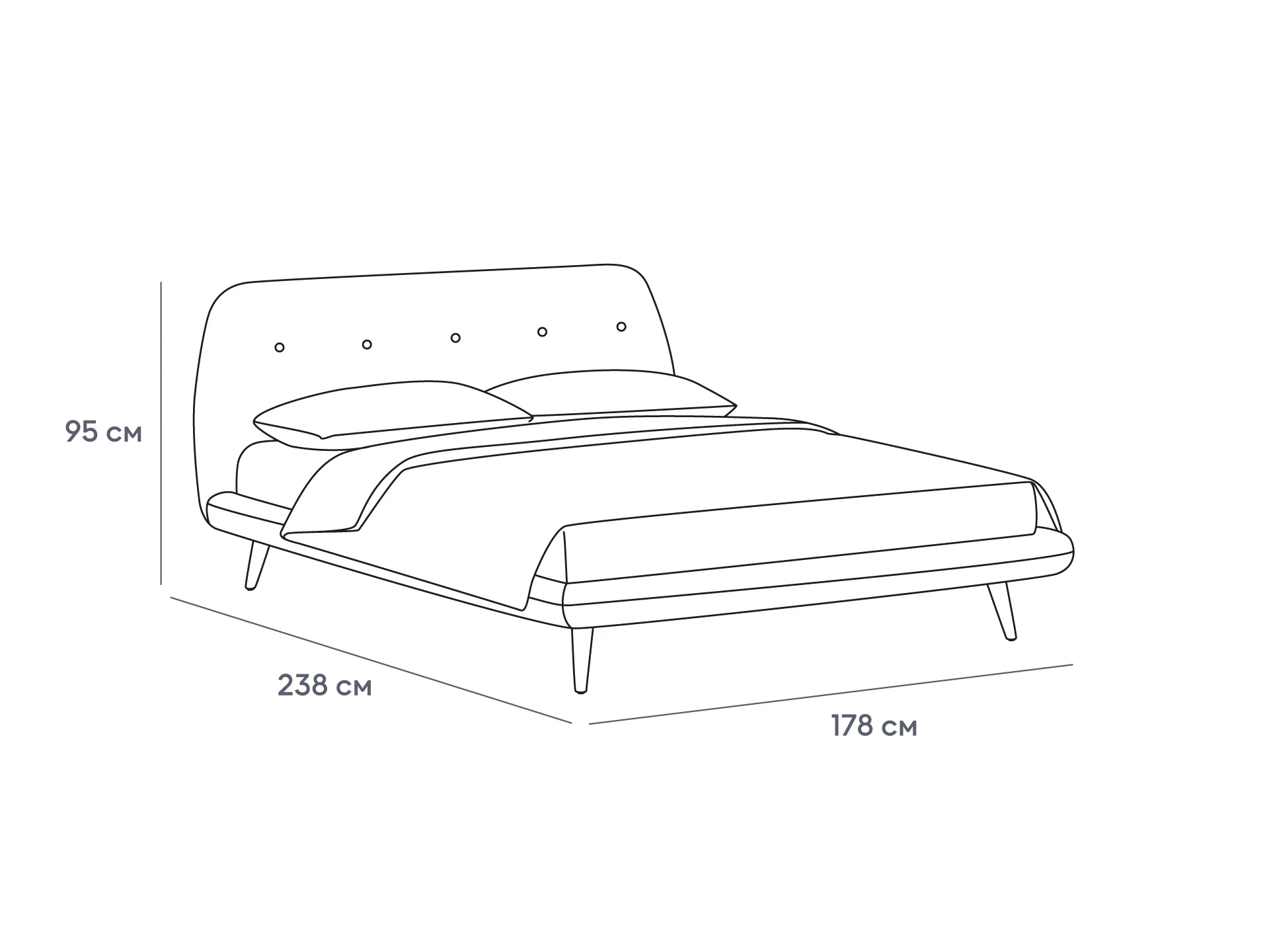 фото Кровать Loa в Москве фото Кровать Loa