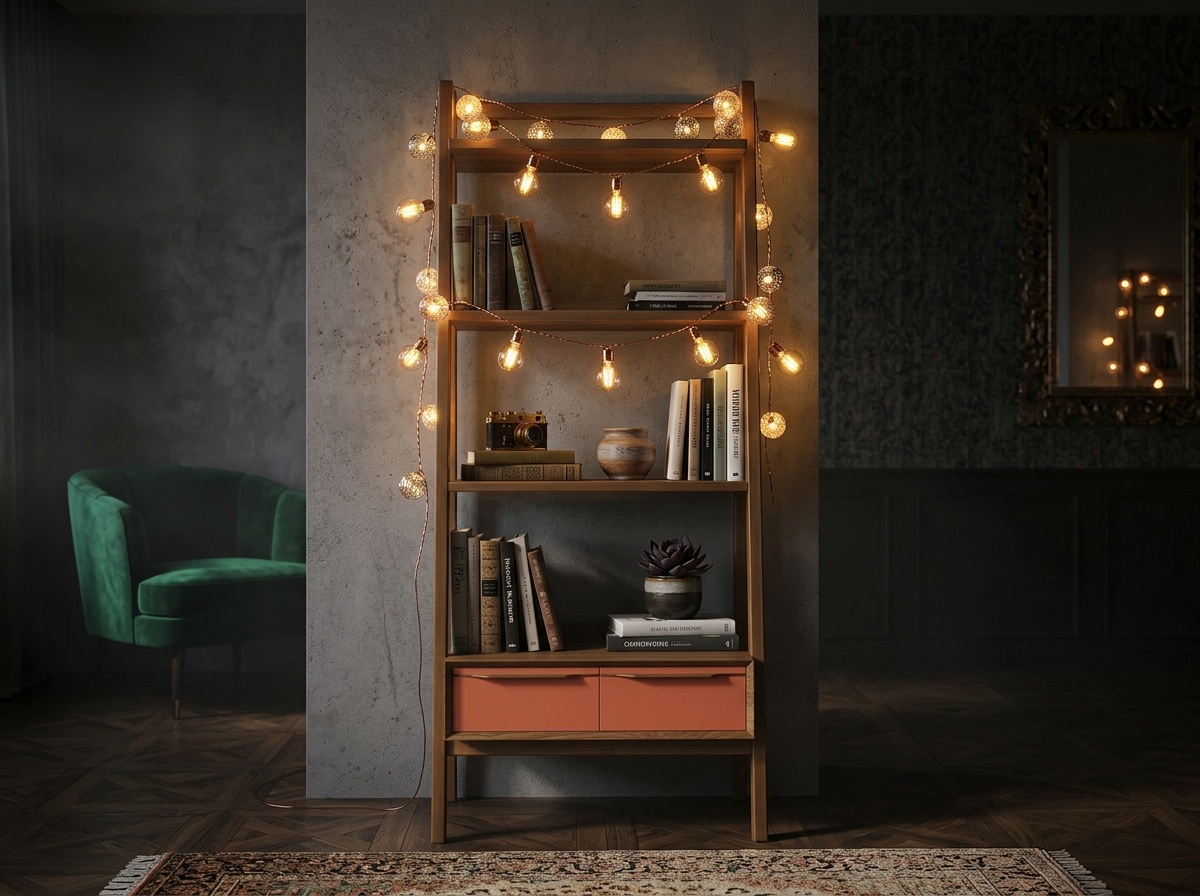 Узкий стеллаж "Бруни (Bruni)" с двумя ящиками арт BR30/2012 в интернет-магазине