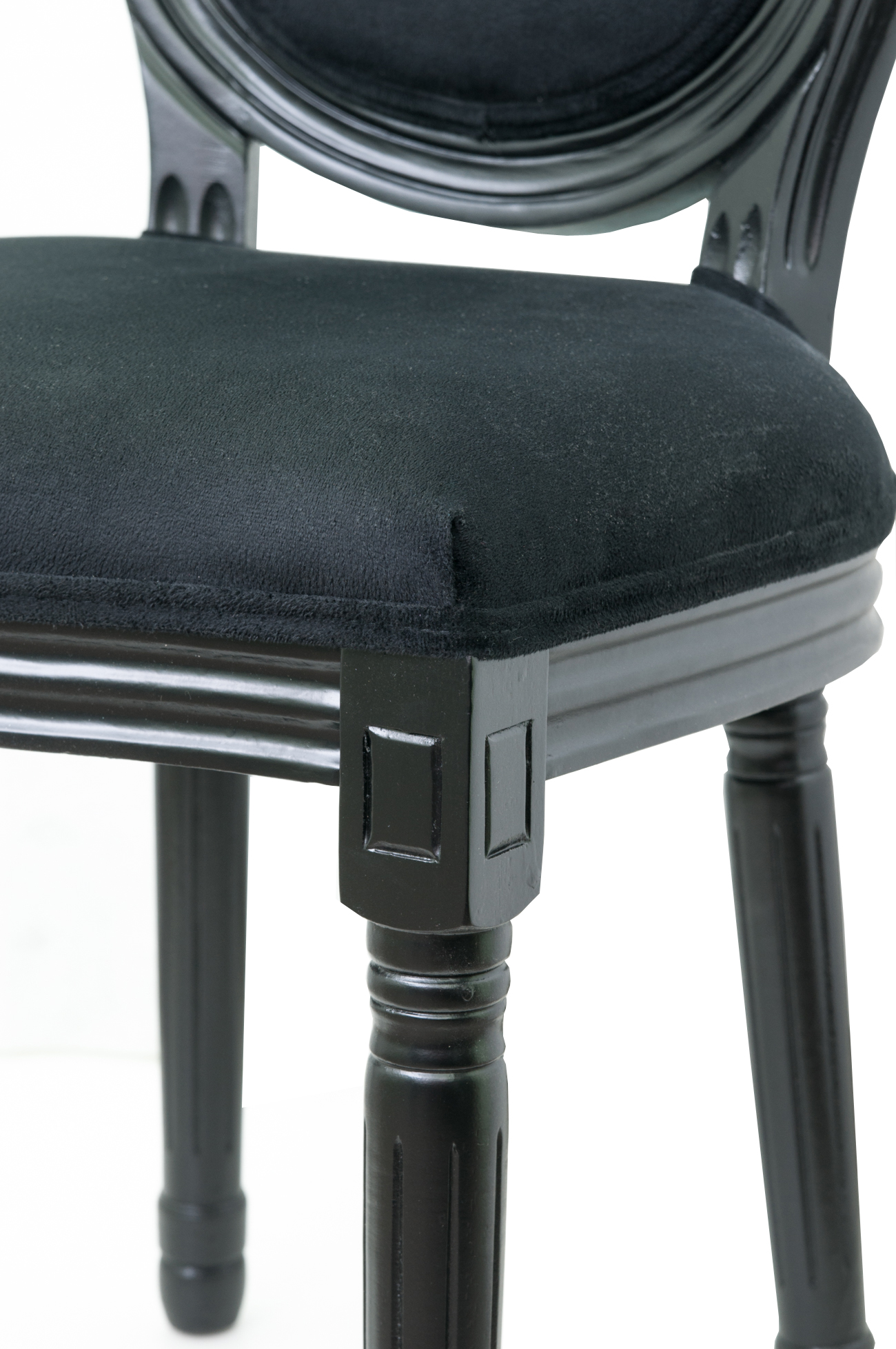 фото Дизайнерский обеденный стул модерн Volker Black в Москве фото Дизайнерский обеденный стул модерн Volker Black