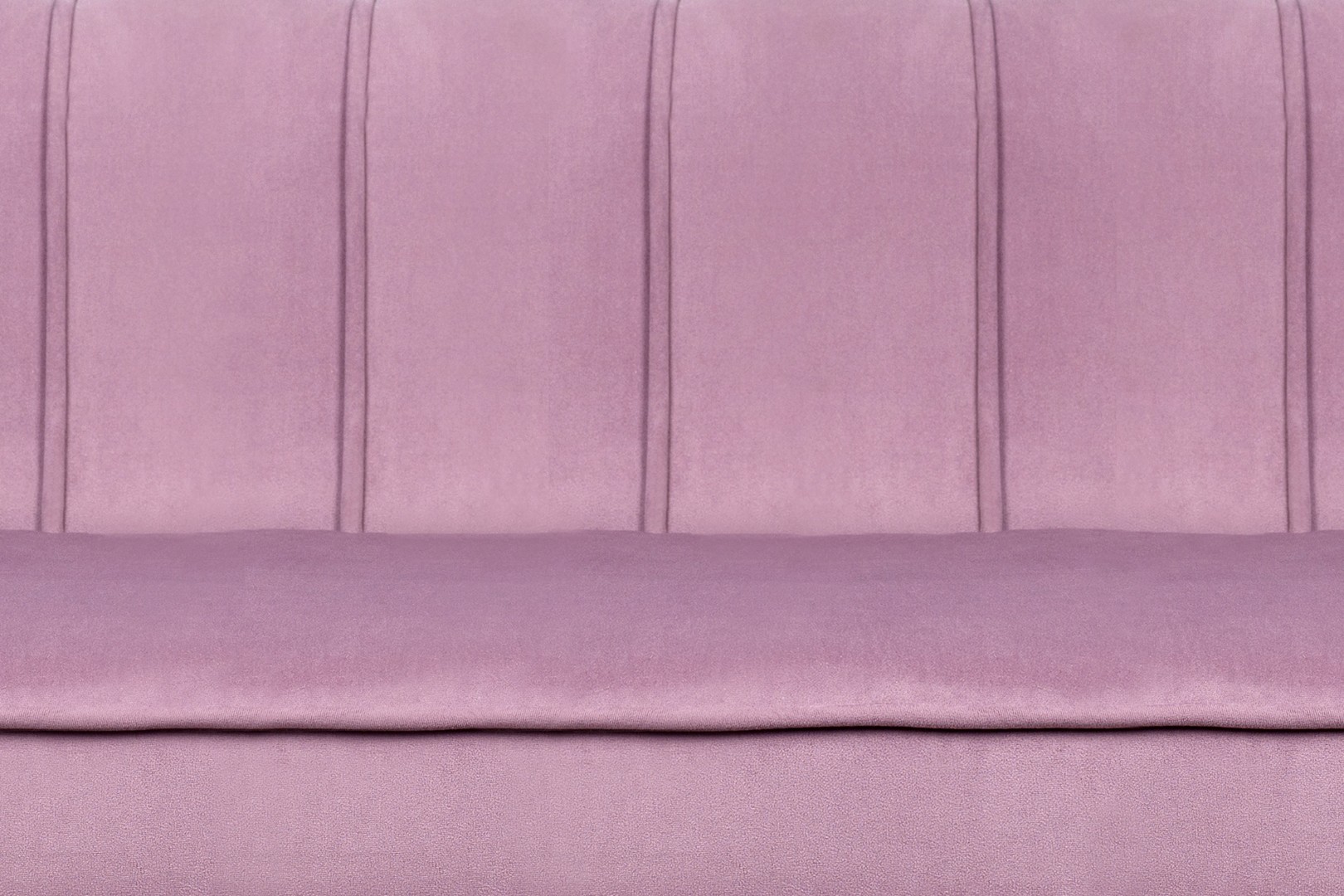 фото Диван ракушка Pearl Triple Pink на черных ножках