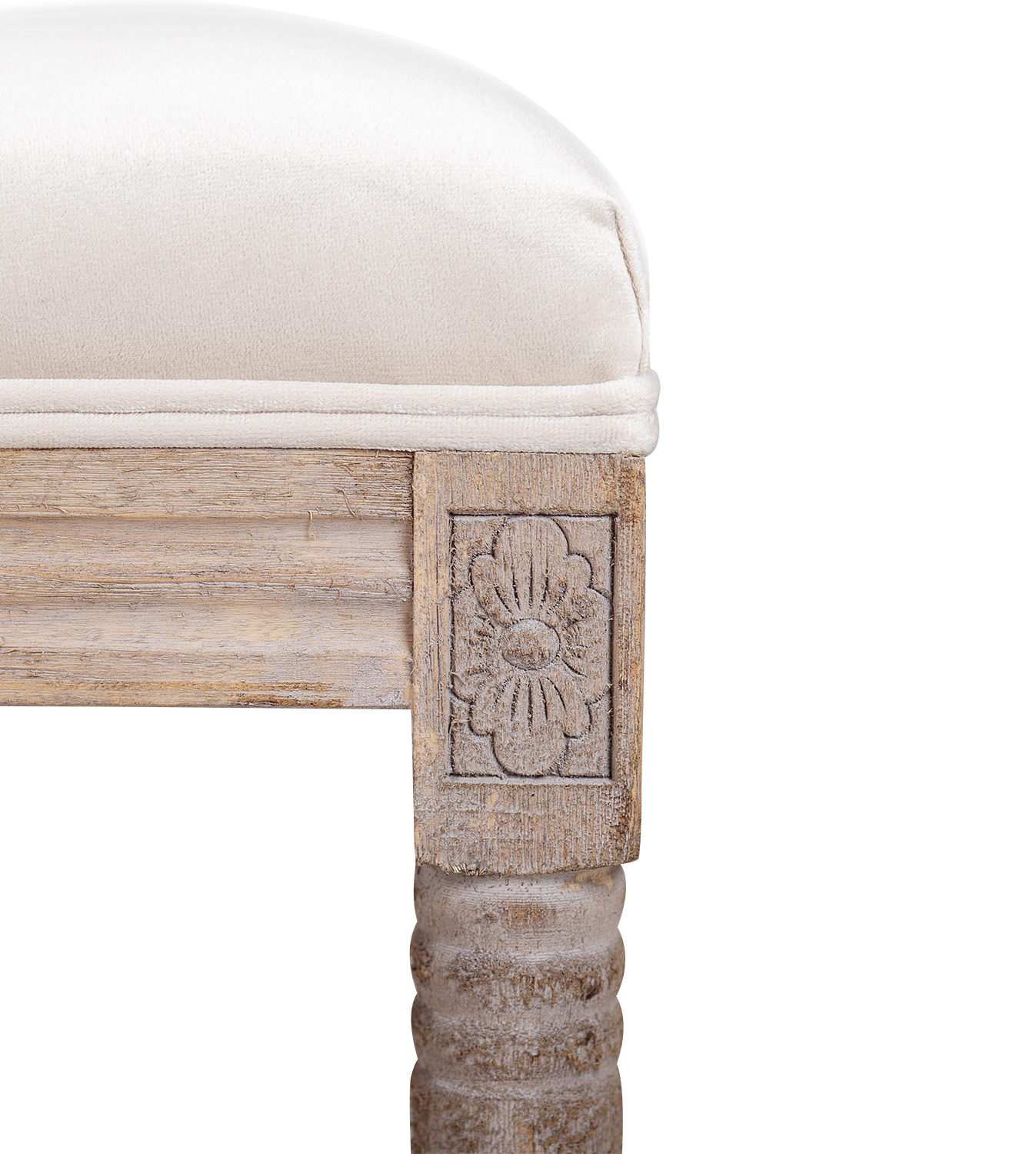 Оттоманка Onora Velvet Beige в интернет-магазине