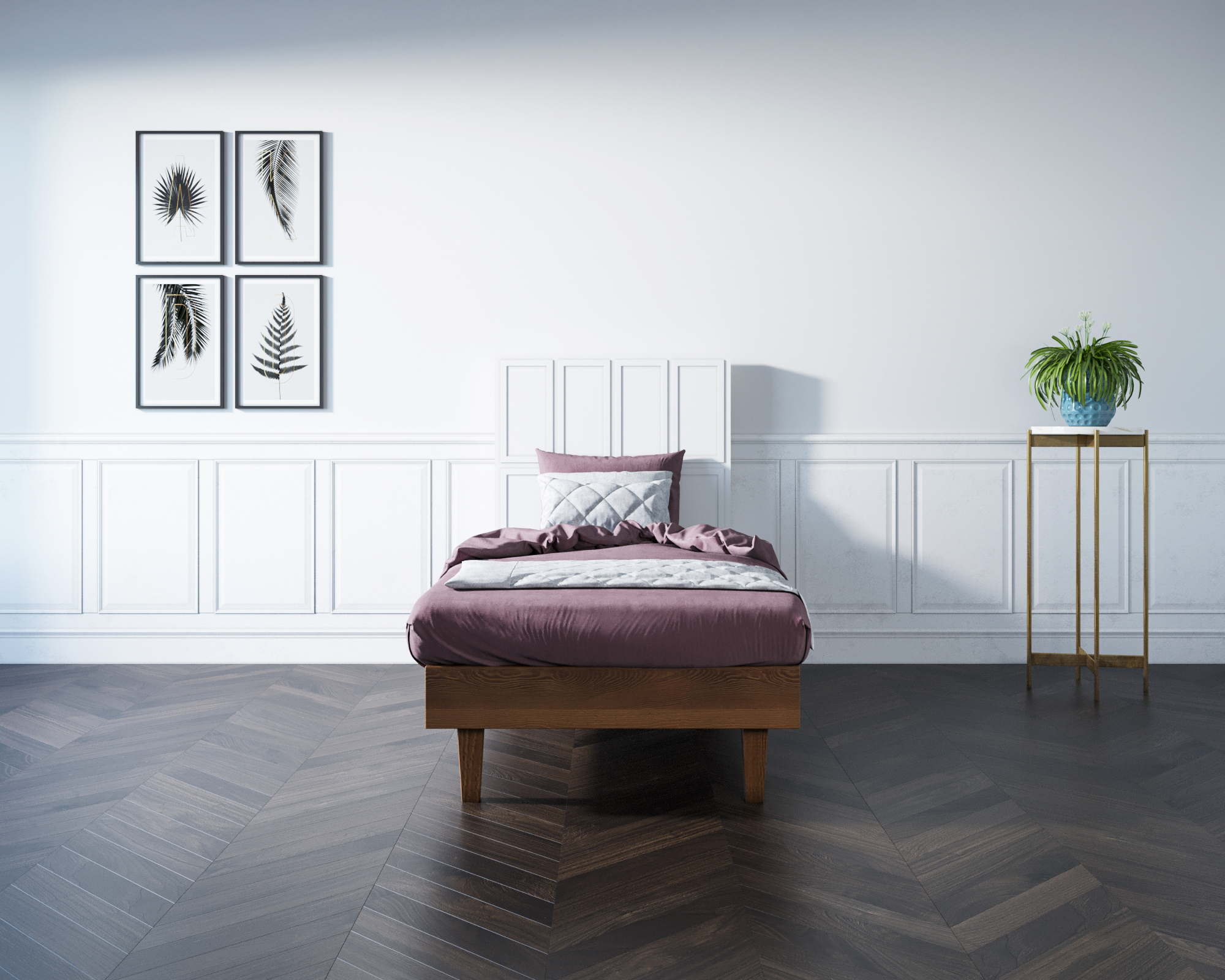 заказать Кровать "Andersen" 120х190 см арт AN120WH в Москве заказать Кровать "Andersen" 120х190 см арт AN120WH