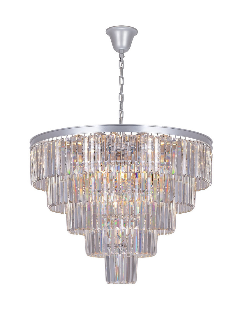 купить Люстра Odeon 5 Rings Silver