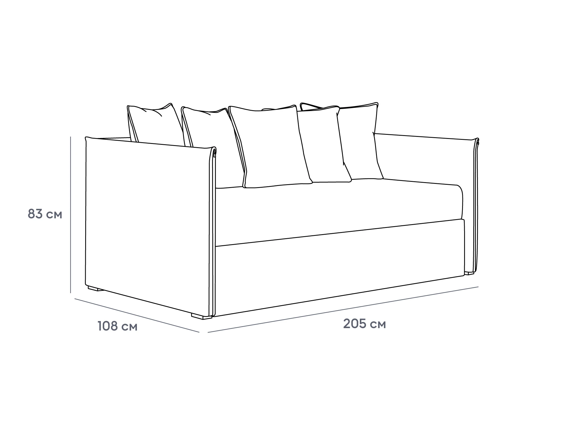 фото Кровать-кушетка Milano в интерьере