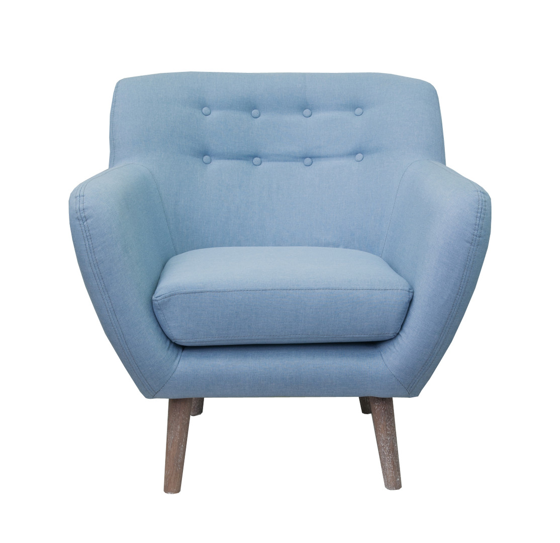 купить стильное Низкое кресло Fuller Blue