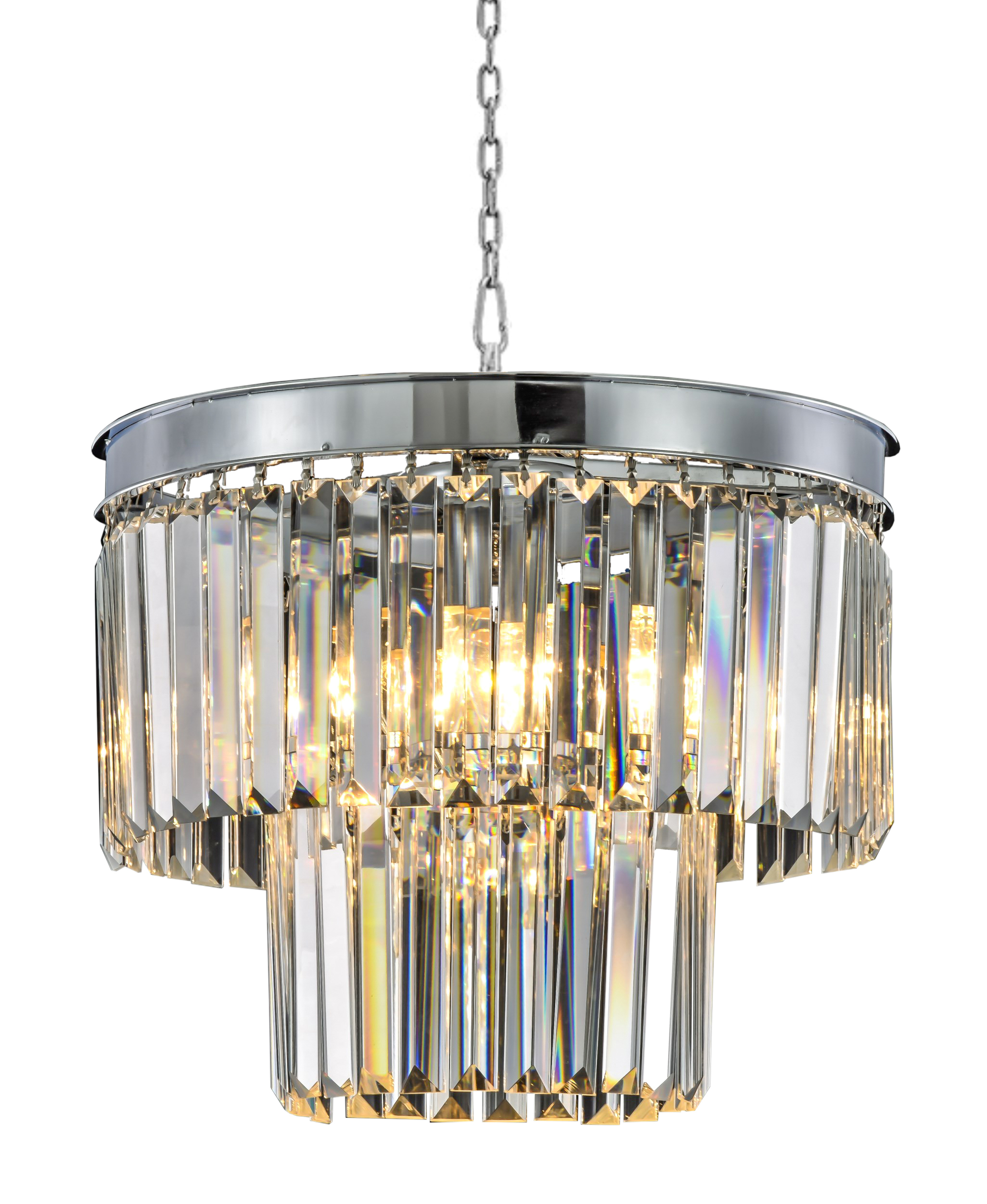 купить Люстра Odeon 2 Rings Chrome в Москве купить Люстра Odeon 2 Rings Chrome