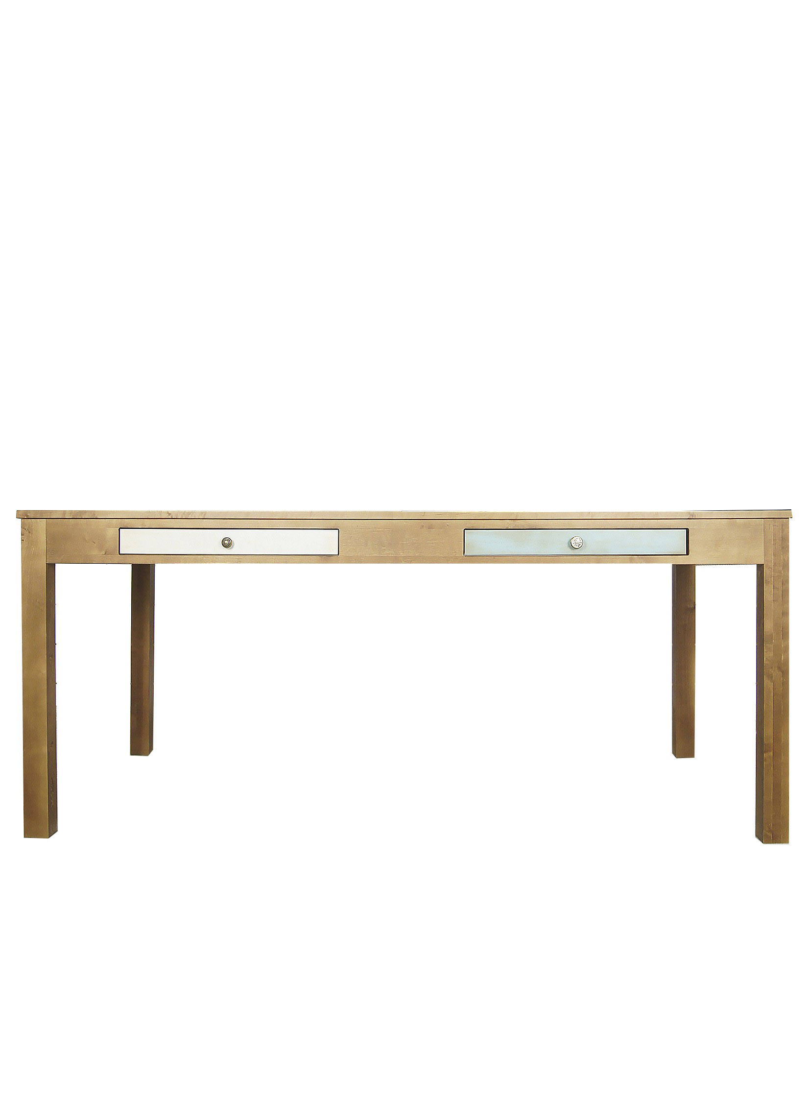 стильный Стол "Aquarelle Birch" темный арт RE-21ETG/4