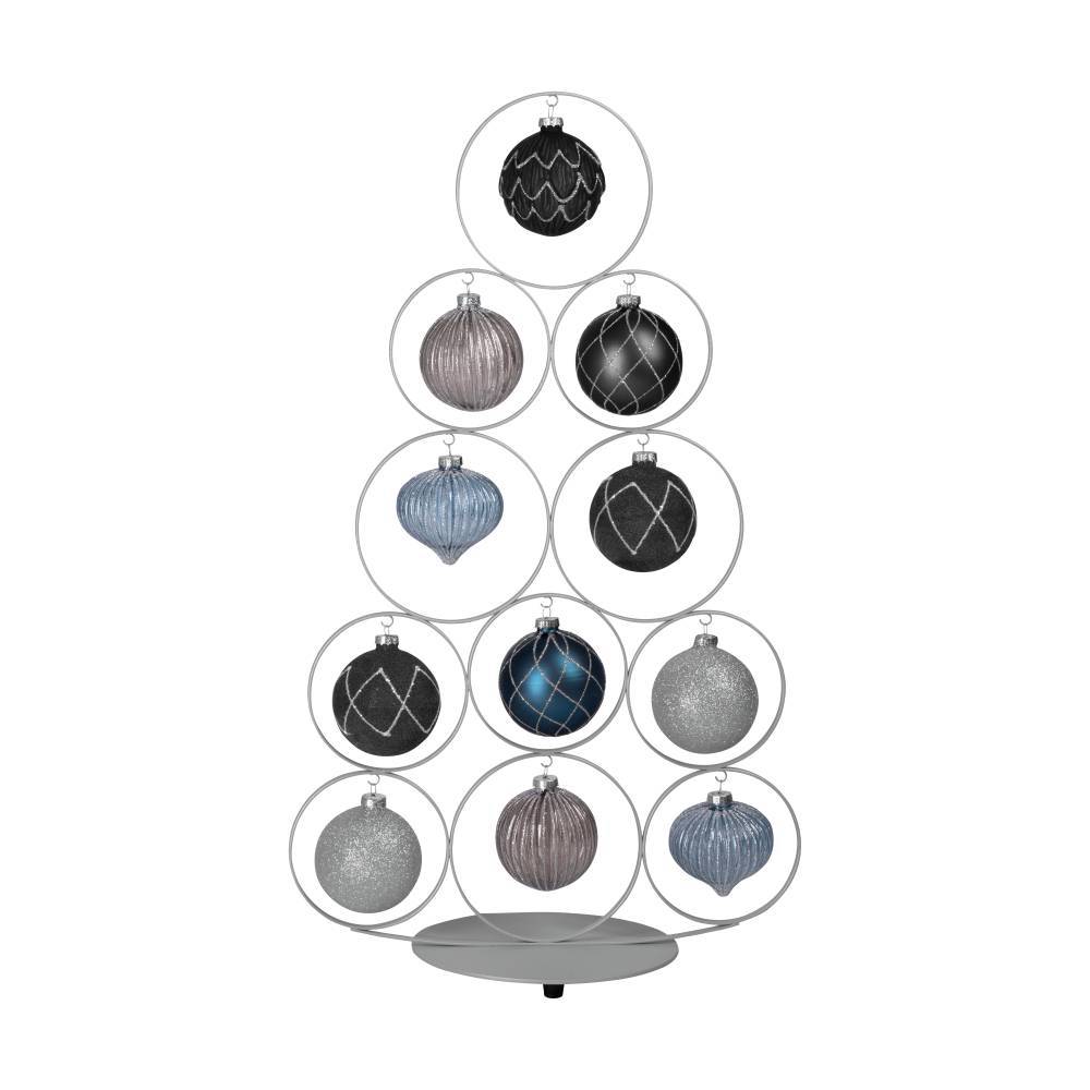 купить 427417 Рождественское украшение в виде ели, BALLYMENA, H-660, металл, серебряный в Москве купить 427417 Рождественское украшение в виде ели, BALLYMENA, H-660, металл, серебряный