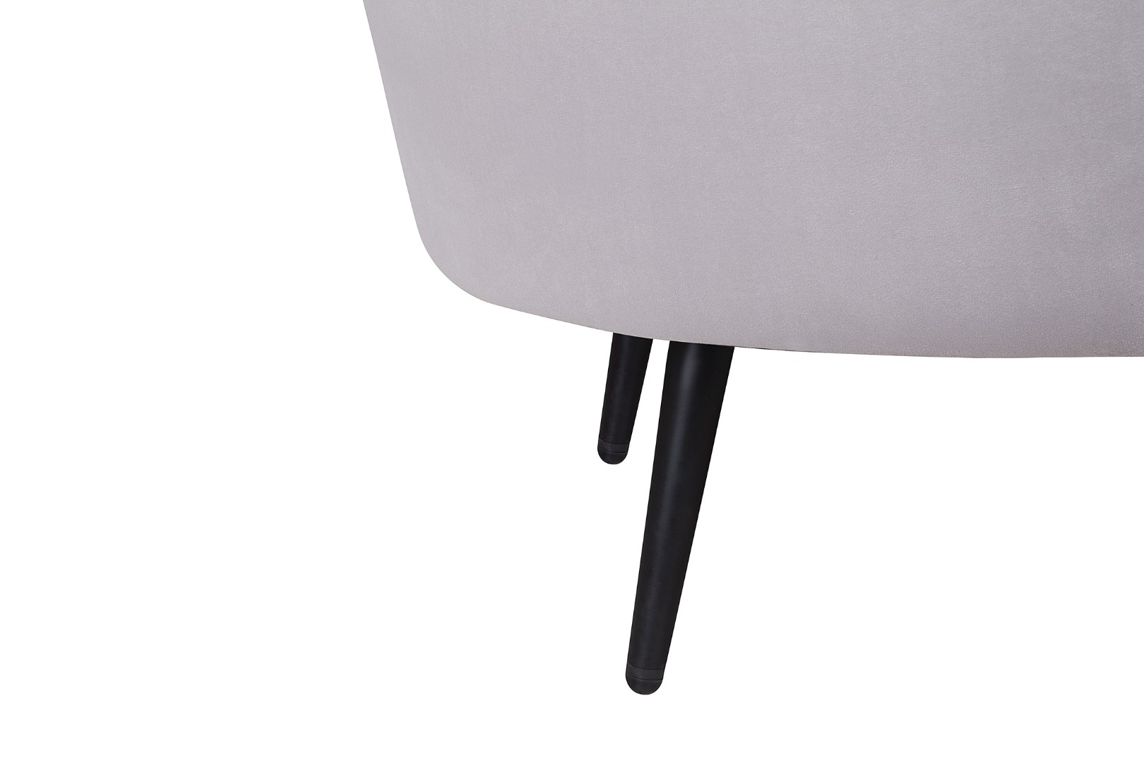 фото Дизайнерский диван для гостиниц Pearl Triple Grey на черных ножках в интерьере в Москве фото Дизайнерский диван для гостиниц Pearl Triple Grey на черных ножках в интерьере