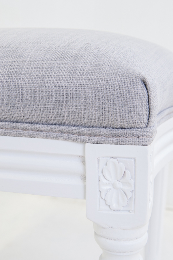 фото Дизайнерский обеденный стул Miro White and Grey