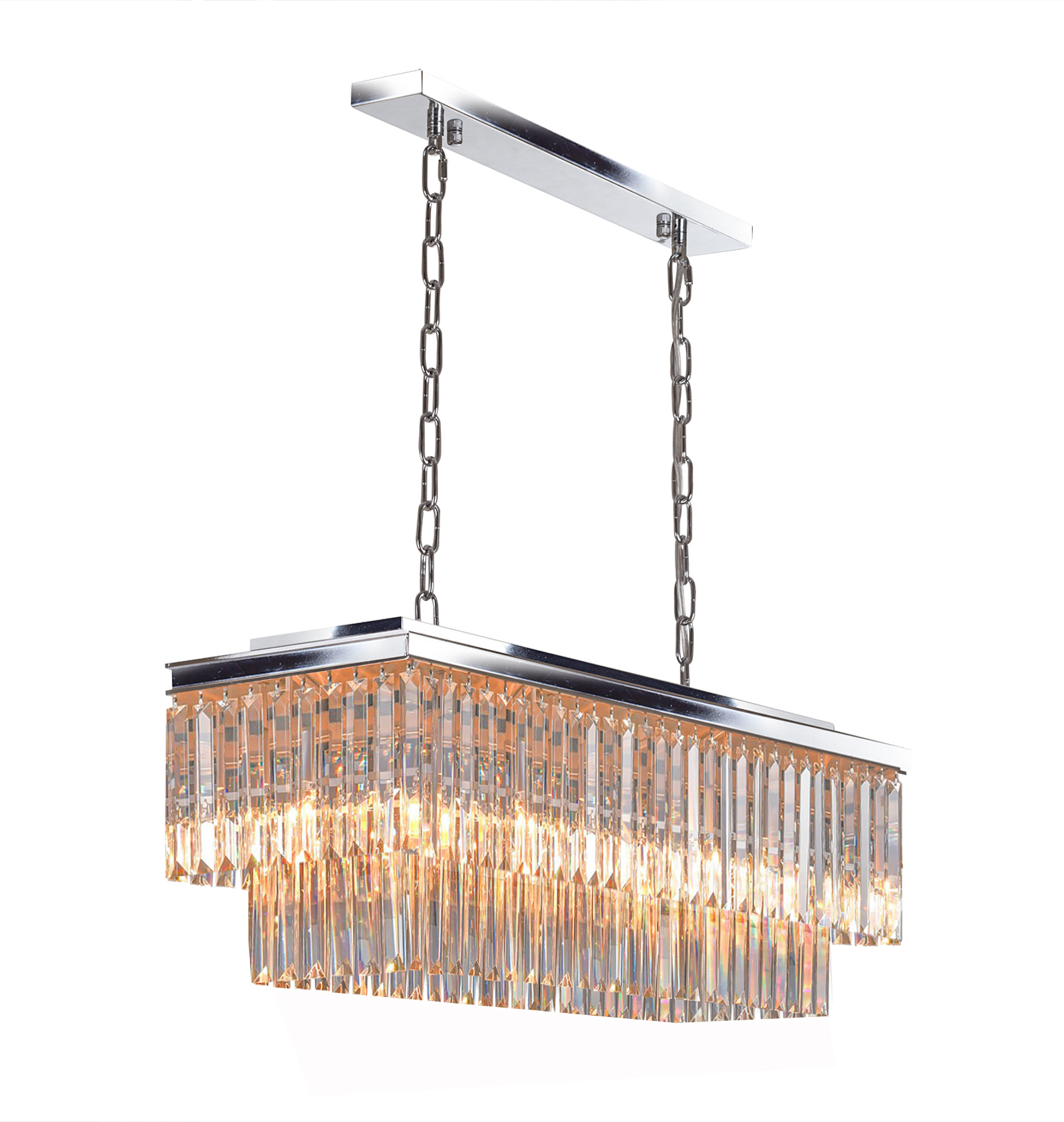 фото Люстра Odeon L80 Chrome в интерьере