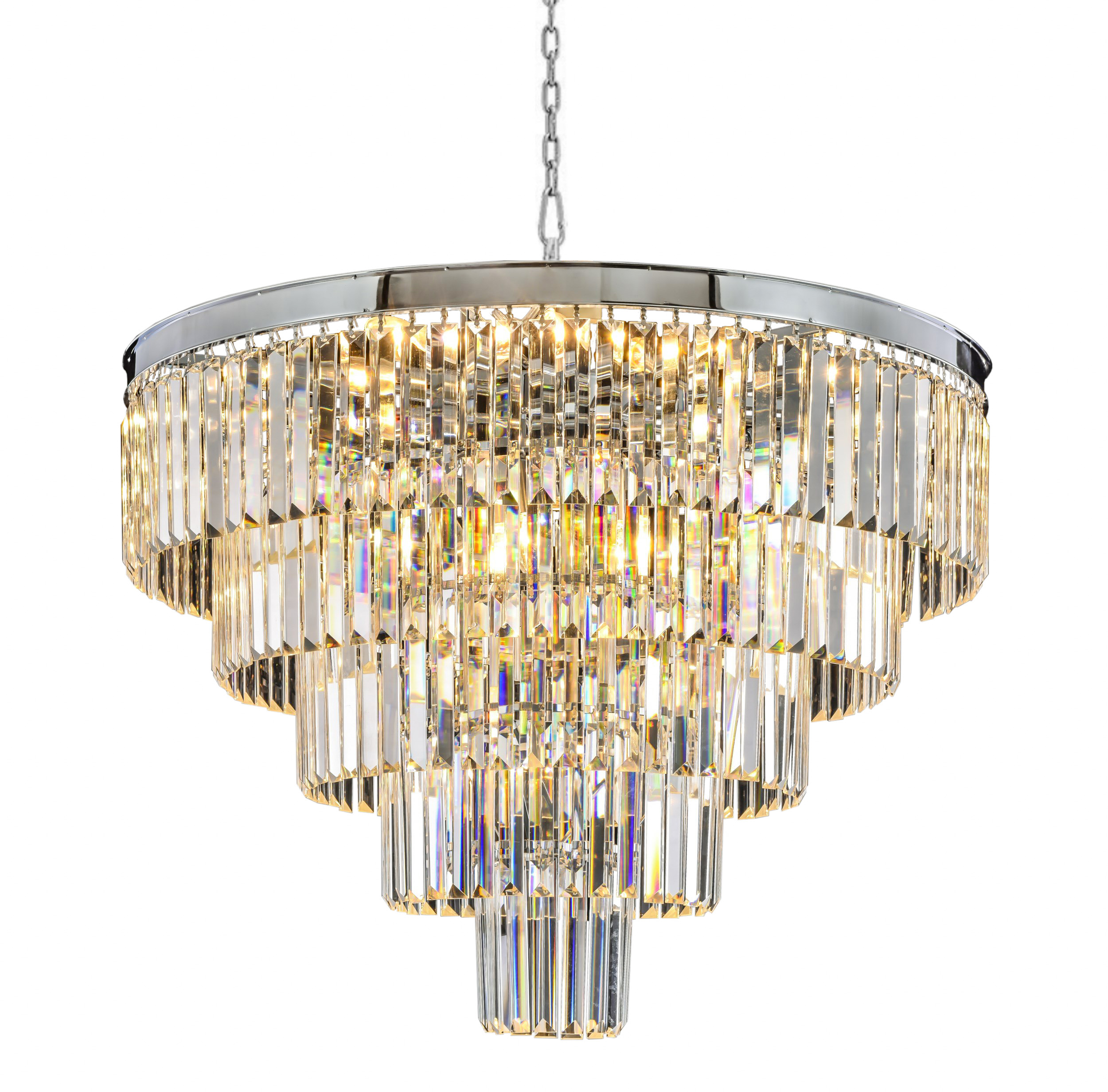 купить Люстра Odeon 5 Rings Chrome