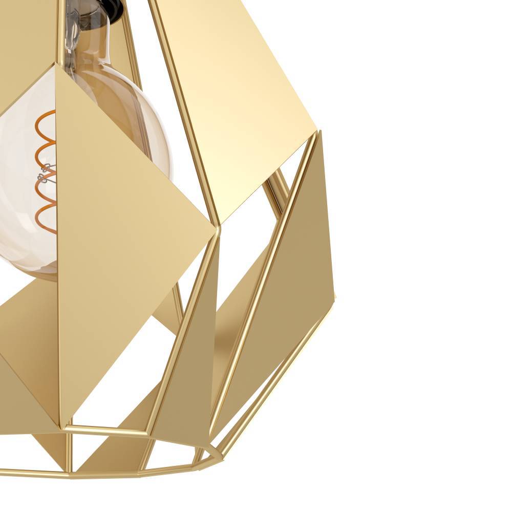 купить 43909 Люстра CARLTON, 3X60W (E27), L805, B205, H1100, сталь, золотой