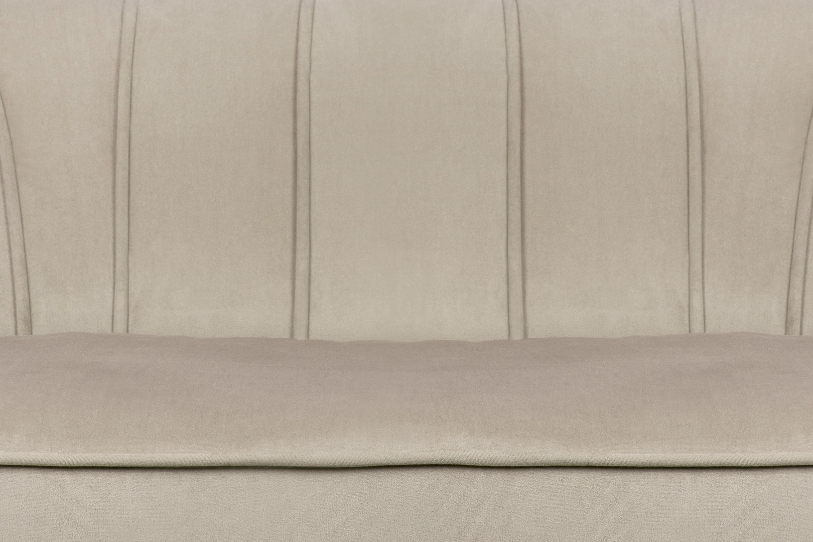 фото Дизайнерский диван Pearl Double Taupe на черных ножках