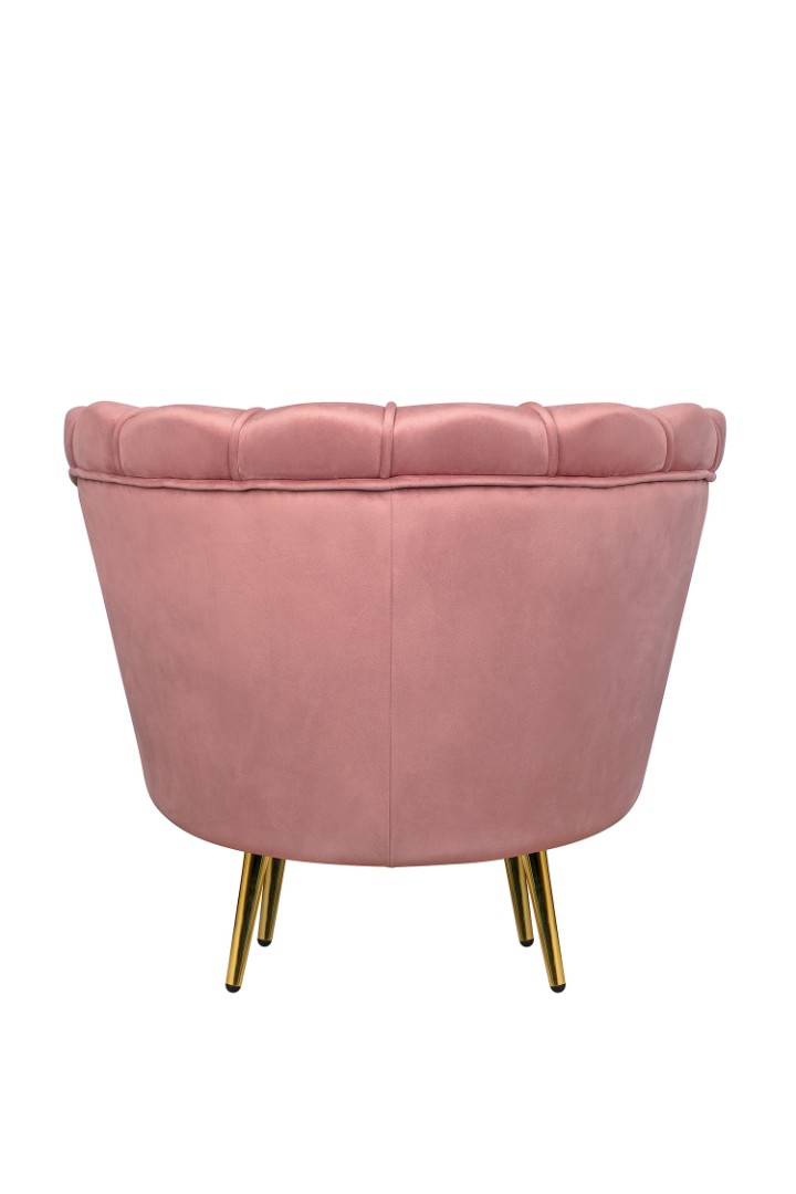 Низкое кресло ракушка Pearl Pink V3 в интернет-магазине