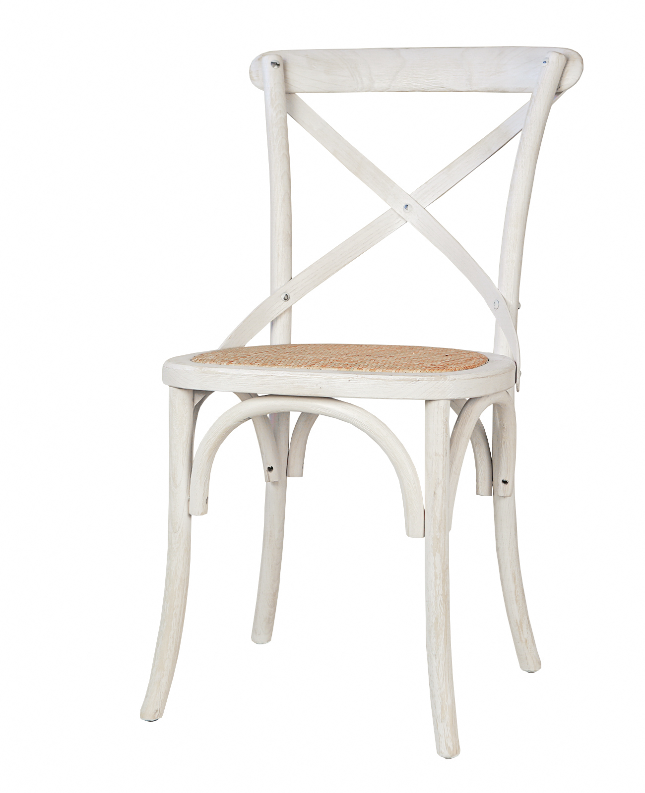 купить Стул Cross Back White Brush