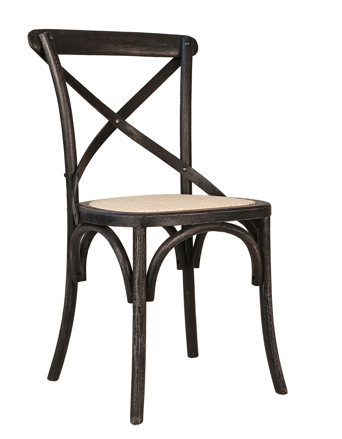 купить Стул Cross Back Black Brush в Москве купить Стул Cross Back Black Brush