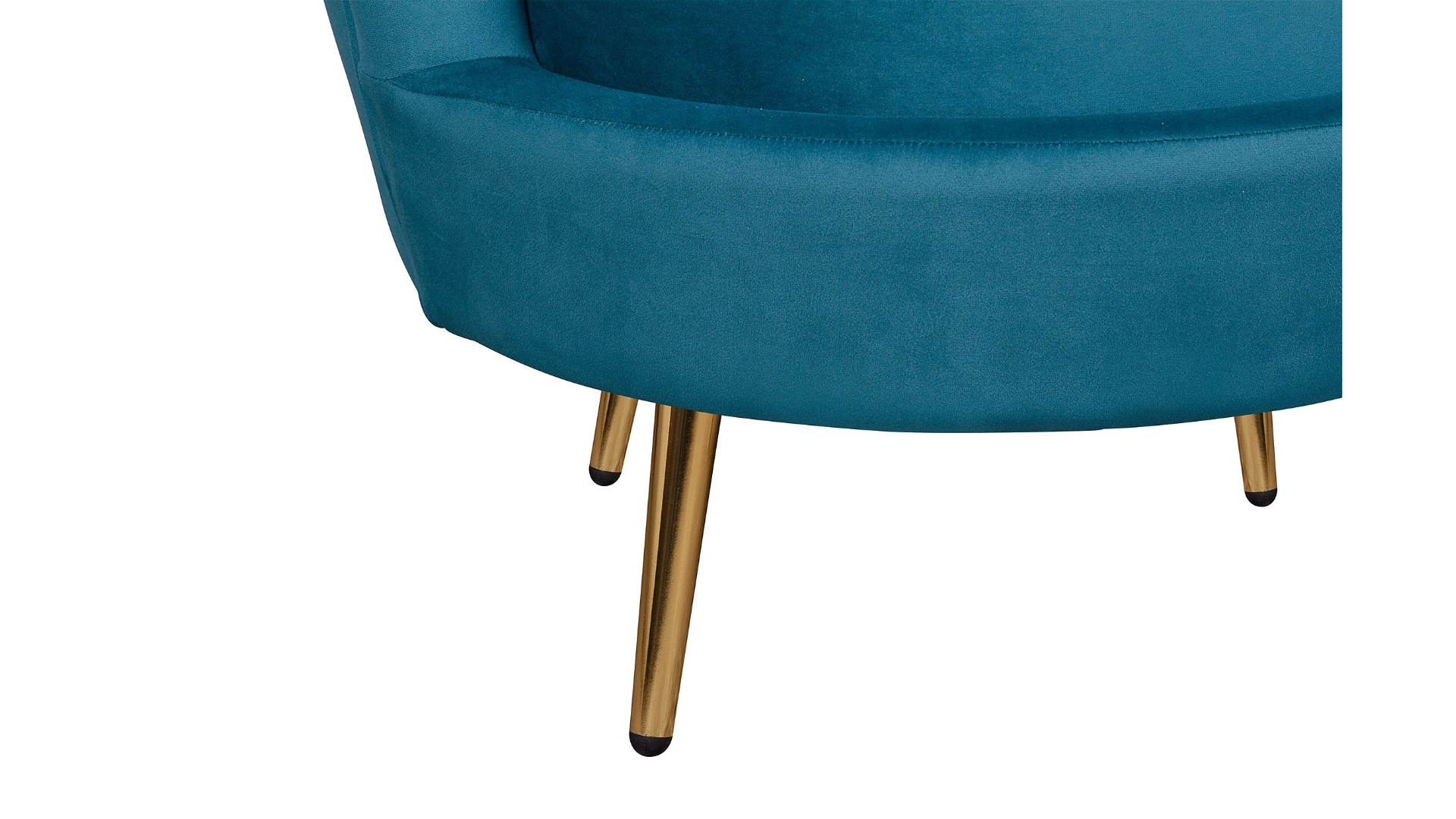 Кресло с пуфом ракушка Pearl Marine в интерьере