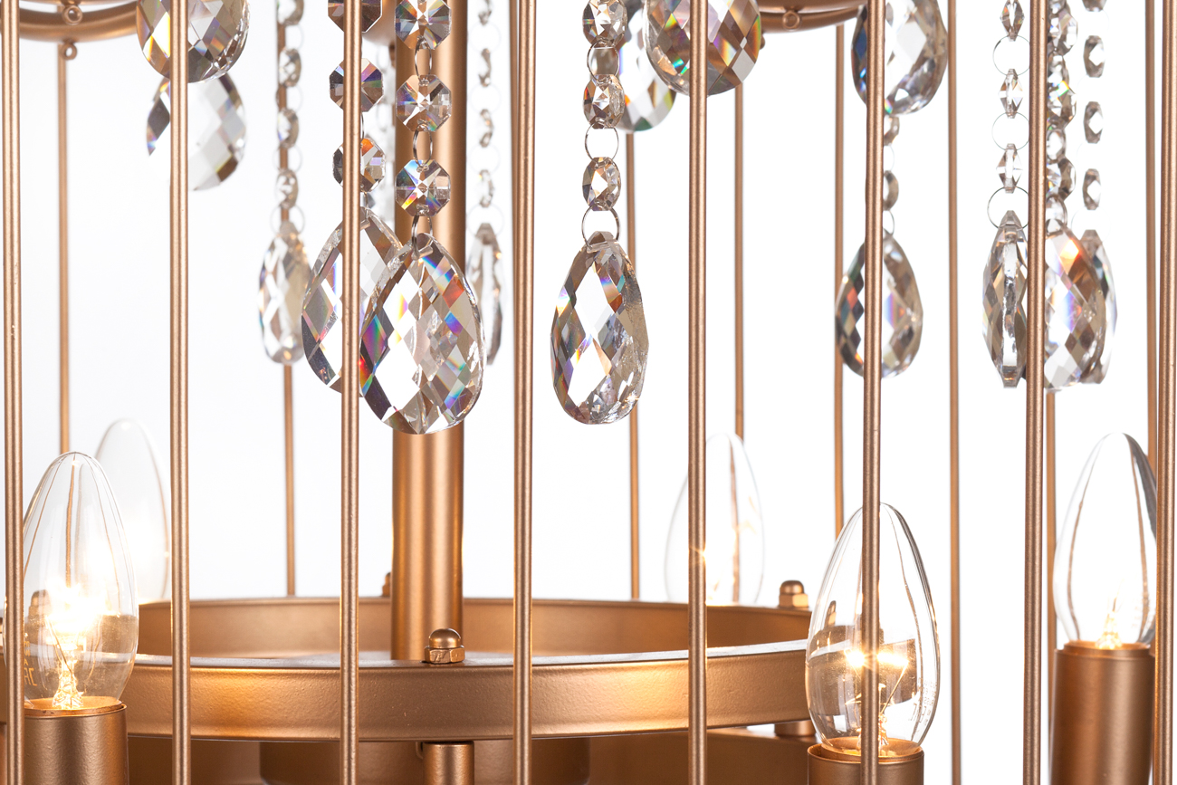 заказать Люстра Birdcage D60 Gold в Москве заказать Люстра Birdcage D60 Gold