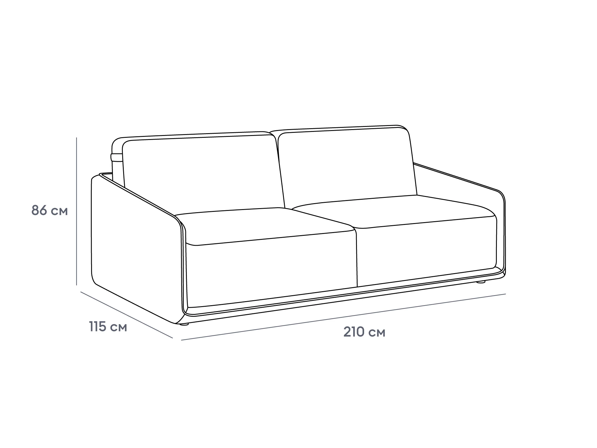 фото Диван Toronto в интерьере