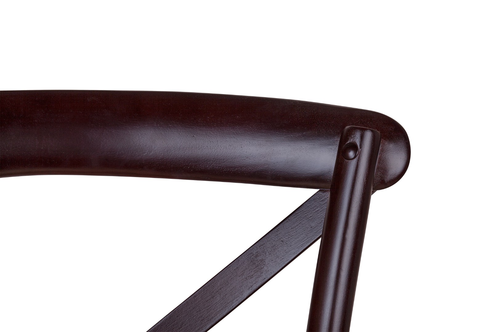 Стул Cross Back Chocolate в интерьере в Москве Стул Cross Back Chocolate в интерьере