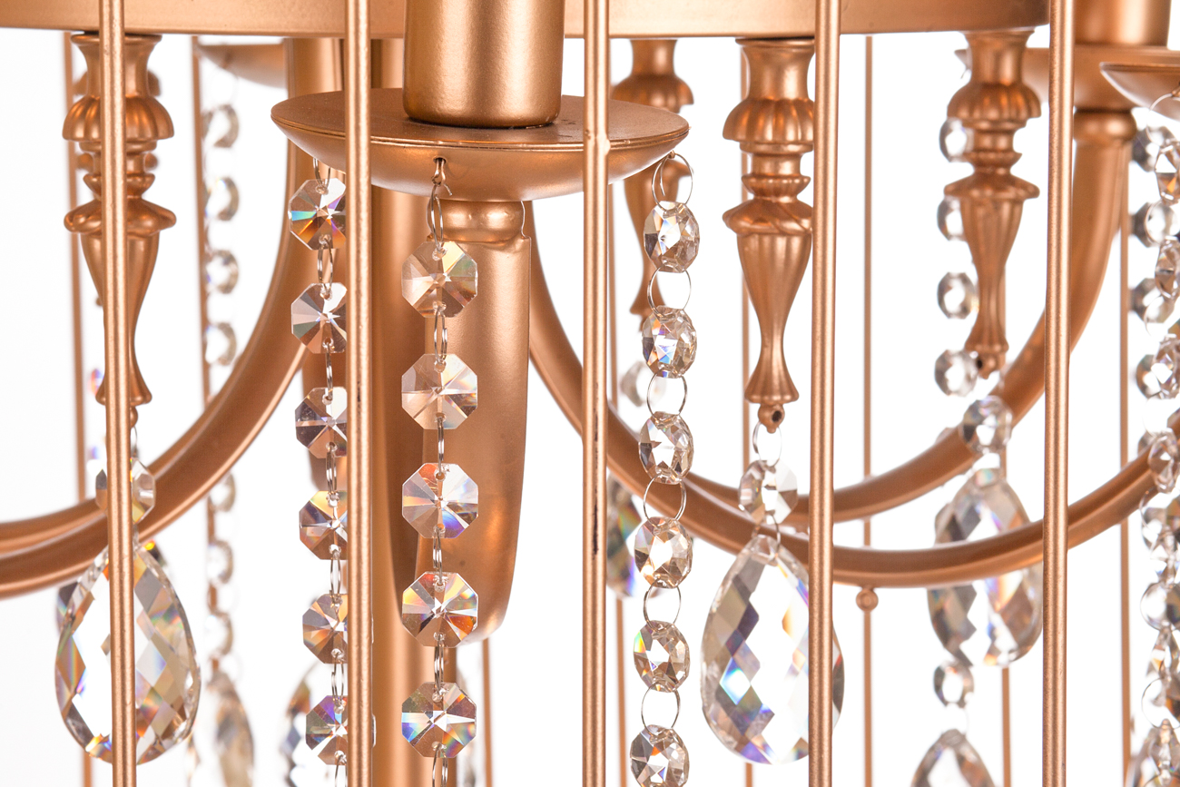 фото Люстра Birdcage D60 Gold в Москве фото Люстра Birdcage D60 Gold