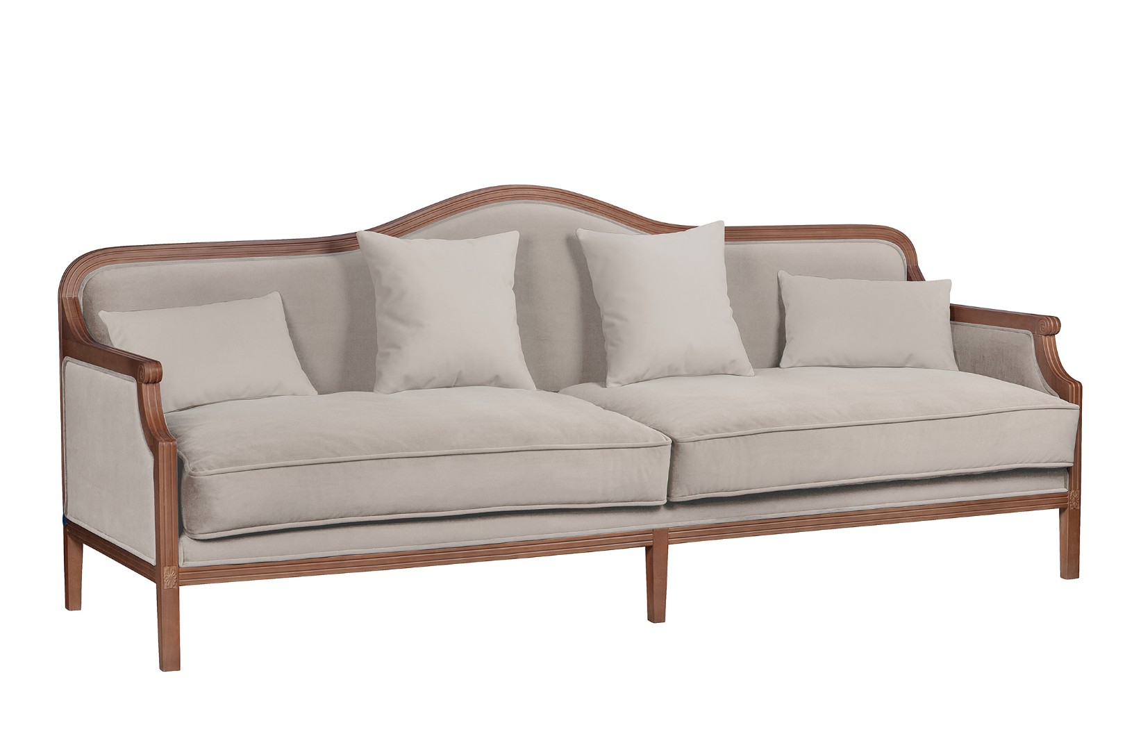 купить Диван с высокой спинкой для гостиниц Madesta Grey в Москве купить Диван с высокой спинкой для гостиниц Madesta Grey