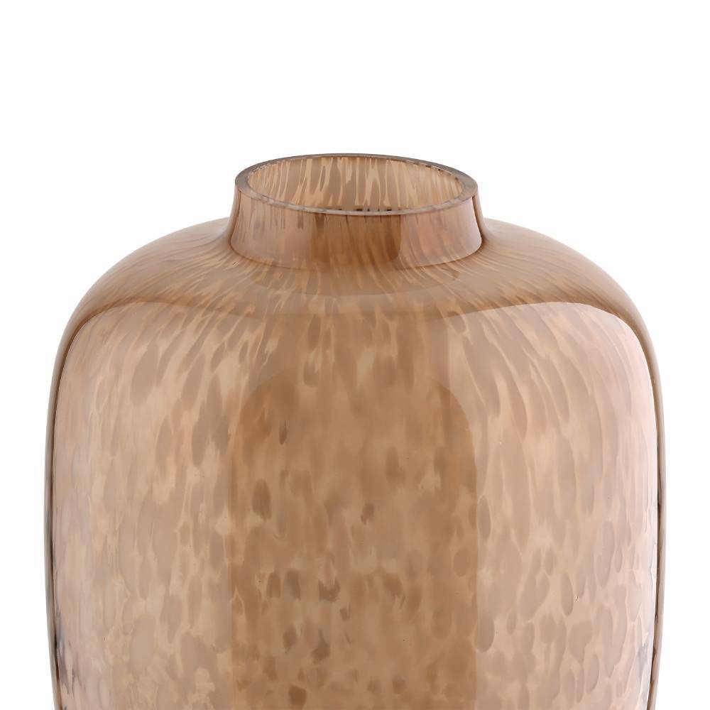 купить 421391 Ваза декоративная CULASI, H355, ?245, стекло, коричневый в Москве купить 421391 Ваза декоративная CULASI, H355, ?245, стекло, коричневый